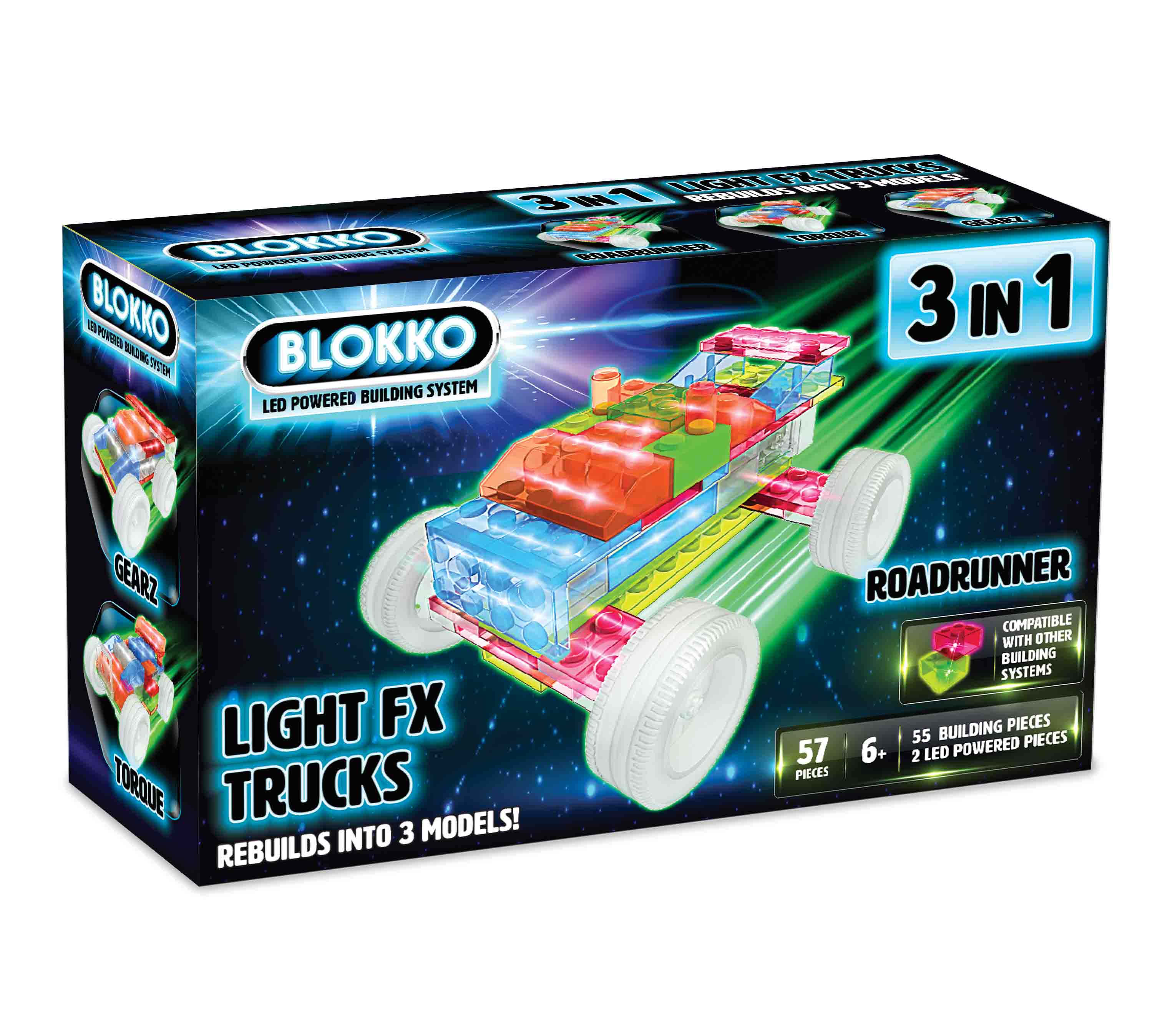 BLOKKO 3 IN 1 LIGHT TRUCK